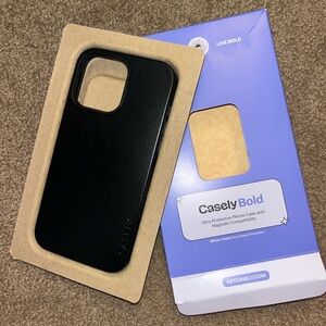 Brand New Black Casely Ultra-Protective Phone Case iPhone 14 Pro Max